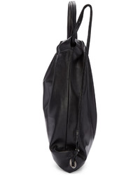 schwarzer Leder Rucksack von Robert Clergerie