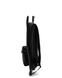 schwarzer Leder Rucksack von Maison Margiela
