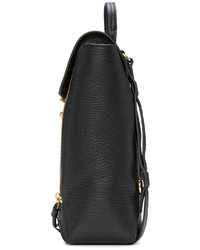 schwarzer Leder Rucksack von 3.1 Phillip Lim