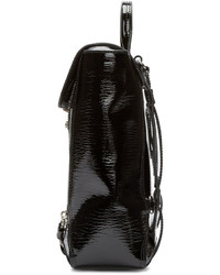 schwarzer Leder Rucksack von 3.1 Phillip Lim