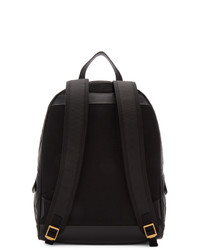 schwarzer Leder Rucksack von Gucci