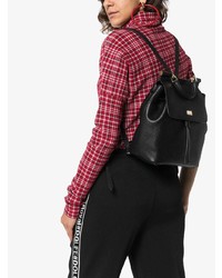 schwarzer Leder Rucksack von Dolce & Gabbana