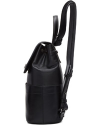 schwarzer Leder Rucksack von Carven