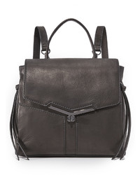 schwarzer Leder Rucksack von Botkier