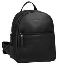 schwarzer Leder Rucksack von Bruno Banani