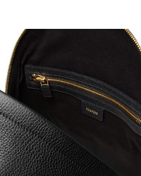 schwarzer Leder Rucksack von Tom Ford