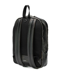 schwarzer Leder Rucksack von Saint Laurent