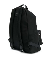 schwarzer Leder Rucksack von Sandro Paris