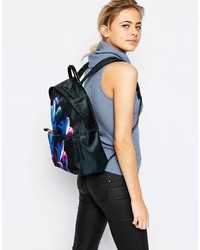 schwarzer Leder Rucksack von Ted Baker