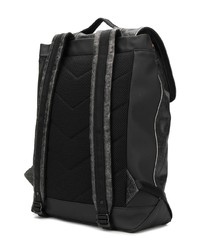 schwarzer Leder Rucksack von Diesel