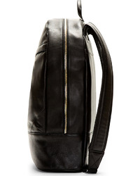 schwarzer Leder Rucksack von WANT Les Essentiels