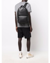 schwarzer Leder Rucksack von Calvin Klein Jeans