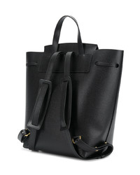 schwarzer Leder Rucksack von Mansur Gavriel