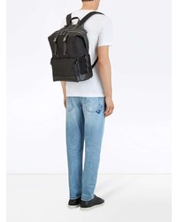 schwarzer Leder Rucksack von Fendi