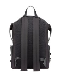 schwarzer Leder Rucksack von Fendi