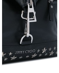 schwarzer Leder Rucksack von Jimmy Choo