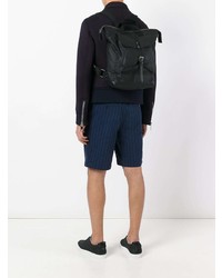 schwarzer Leder Rucksack von Ally Capellino