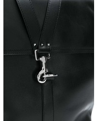 schwarzer Leder Rucksack von Valentino