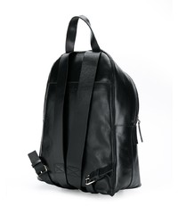 schwarzer Leder Rucksack von Valentino