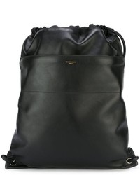 schwarzer Leder Rucksack von Givenchy