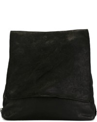 schwarzer Leder Rucksack von Guidi