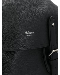 schwarzer Leder Rucksack von Mulberry