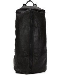 schwarzer Leder Rucksack von Julius