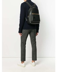 schwarzer Leder Rucksack von Tom Ford