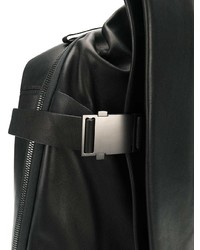 schwarzer Leder Rucksack von Côte&Ciel