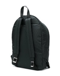 schwarzer Leder Rucksack von Versus