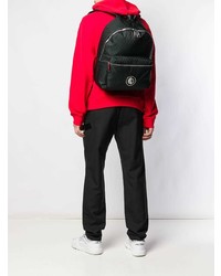 schwarzer Leder Rucksack von Versus