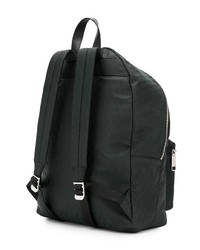 schwarzer Leder Rucksack von Versus