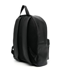 schwarzer Leder Rucksack von Calvin Klein Jeans