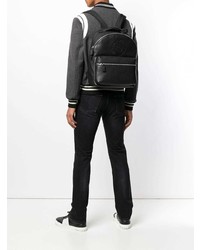 schwarzer Leder Rucksack von DSQUARED2