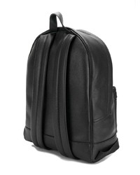 schwarzer Leder Rucksack von Bally