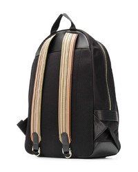 schwarzer Leder Rucksack von Ps By Paul Smith