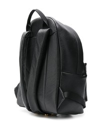 schwarzer Leder Rucksack von Billionaire