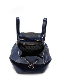 schwarzer Leder Rucksack von Diane von Furstenberg