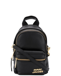 schwarzer Leder Rucksack von Marc Jacobs