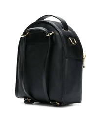 schwarzer Leder Rucksack von MICHAEL Michael Kors