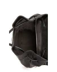 schwarzer Leder Rucksack von Rag & Bone