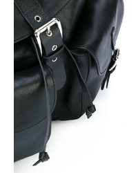 schwarzer Leder Rucksack von RED Valentino
