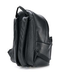 schwarzer Leder Rucksack von Billionaire