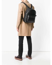 schwarzer Leder Rucksack von Salvatore Ferragamo