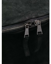 schwarzer Leder Rucksack von Giorgio Brato
