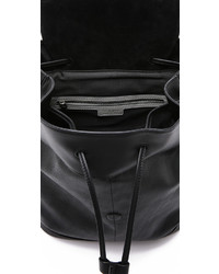 schwarzer Leder Rucksack von Rag & Bone