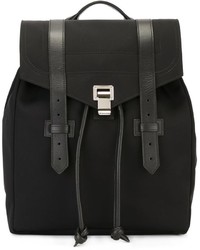 schwarzer Leder Rucksack von Proenza Schouler