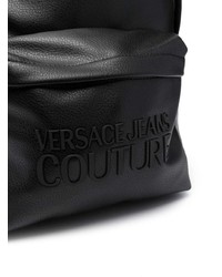 schwarzer Leder Rucksack von VERSACE JEANS COUTURE