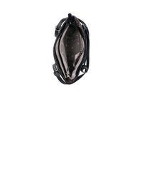 schwarzer Leder Rucksack von Rieker
