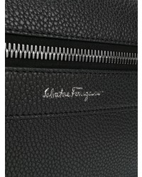 schwarzer Leder Rucksack von Salvatore Ferragamo